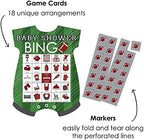 Big Dot of Happiness End Zone - Football - Picture Bingo Cards and Markers - Baby Shower Shaped Bingo Game - Set of 18 (Pack of 2) - Image 3