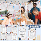 Funnymoom 426 Pcs Little Slugger Baseball Baby Shower Games Set, 8 Games - Image 6