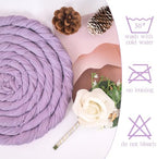 Showgeous 16 Pack Lavender Cheesecloth Table Runner 17 x 108 Inch - Image 3