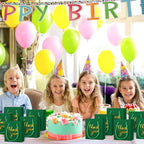 Honoson 60 Pcs Mini Thank You Gift Bag with Handle Bulk,Dark Green - Image 5