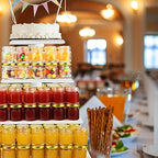 1.5oz Small Glass Jars with Lids, 60 Pcs Mini Honey Jars for Sample, Favors - Image 3