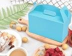 HUAPRINT Treat Gift Boxes, 30 Pack, Blue, 9.45x5x5 IN - Image 4