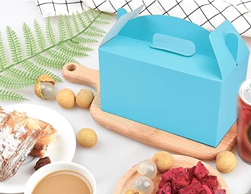 HUAPRINT Treat Gift Boxes, 30 Pack, Blue, 9.45x5x5 IN - Image 4