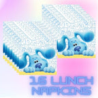 Blues Clues Party Supplies: Birthday Decorations, Plates, Cups, and Tableware for 16 Guests - Perfect for Birthday Party or Baby Shower - Image 4