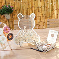 Fonder Mols Baby Shower Guest Book Alternatives - We Can Bearly Wait Gender Reveal Party Reception Table Top Centerpiece Guestbook Decorations Supplies (for 80 Guests) by FonderMols