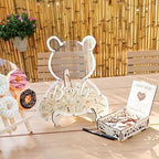 Fonder Mols Baby Shower Guest Book Alternatives - We Can Bearly Wait Gender Reveal Party Reception Table Top Centerpiece Guestbook Decorations Supplies (for 80 Guests) by FonderMols
