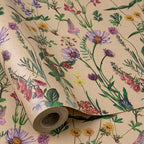 RUSPEPA 30" X 100' Wildflower Floral Wrapping Paper Large Kraft Paper Roll for Women, Jumbo Roll, Herbal Kraft Wrapping Paper for Christian Gifts, Birthdays, Weddings, Bridal Shower and Engagement by RUSPEPA