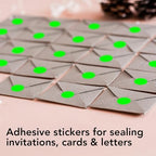 Perco Neon Green Perforated Round Circle Dot Sticker 1/2-Inch Labels — 10 Rolls, 30,000 Stickers—Events, Checklists for Approved, QC Passed & Ready Marking, Strong Adhesive—Made in USA - Image 4