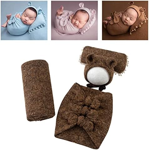 Newborn Baby Boy Girl Photography Props Set of 4 Pcs - Image 2