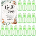 TrelaCo 20 Pcs Bottle Chug Game Animal Baby Shower Favors Transparent Green by TrelaCo