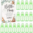 TrelaCo 20 Pcs Bottle Chug Game Animal Baby Shower Favors Transparent Green by TrelaCo