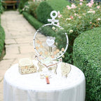 Nautical Anchor Wedding Guest Book Alternative with Heart Drop Chips - Image 4