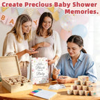 wookidel 118PCS Baby Shower Games Kit, Baby Blocks for Baby Shower - Image 5