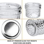 Accguan Mini Mason Canning Jars,4 oz Glass Jars with Regular Lids 40Pcs - Image 3