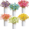 Wavwavw 6 Set Babys Breath Artificial Flowers Centerpieces for Tables by Wavwavw