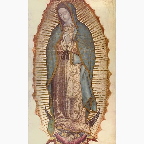 CafePress Our Lady Of Guadalupe Greeting Card (20-pack), Note Card with Blank Inside, Birthday Matte - Image 3