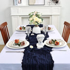 16 Pack 23 x 120 Inch Navy Blue Table Runner 10Ft Cheesecloth - Image 3