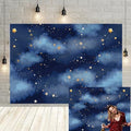 Stars Backdrop Night Sky Backdrop Starry Night Background 10x6.5FT Vinyl by Unknown