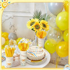 Dandat 350 Pcs Baby Shower Set, Son, Yellow - Image 6