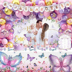 Butterfly First Birthday Decorations for Girl Butterfly 1st Birthday Decor - Image 5