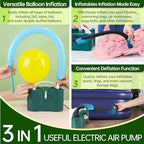 Electric Balloon Pump and Balloon Shine Spray - Image 2
