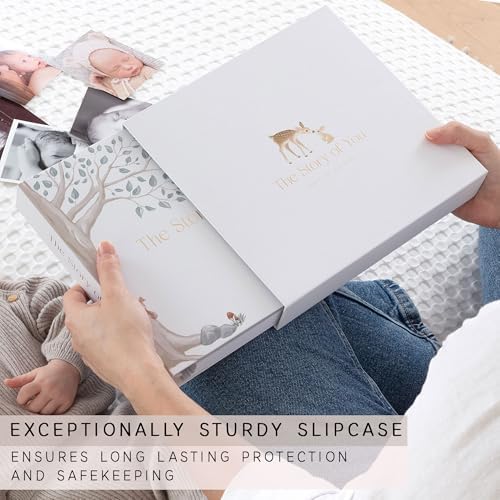Baby Memory Book for Boy or Girl - First 5 Year Keepsake Album from Pregnancy to Age Five - Baby Book to Record Baby's Milestones and Photos - 1st Gender Neutral Photo Books for Newborn Babies - Image 2