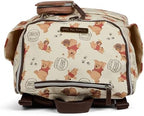 Disney Diaper Bag Backpack with Changing Pad Winnie the Pooh – 16” Nylon Baby Bag for Parents, Insulated Bottle Holders, Multiple Storage Pockets - Image 3
