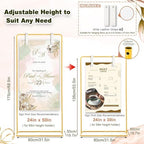 Wedding Sign Holder, Adjustable Welcome Sign Stand - Image 2