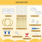 Balloon Arch Kit,Adjustable 8.2FT & 6FT Half Balloon Arch Stand - Image 3