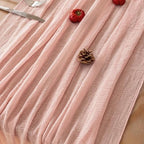 6Pcs Pink Cheesecloth Table Runner 120 Inches for Party Home Decor - Image 2