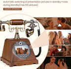 Video Audio Guest Book Wedding Phone,1080P HD Video Phone Guestbook, Preserve Your Special Occasions, Ideal for Wedding Bridal Shower, Birthday, Graduations, Baby Shower(Retro Brown) - Image 6