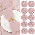 fani 100 Pack Gauze Cheesecloth Napkins, 20 x 20 in, Dusty Pink by fani