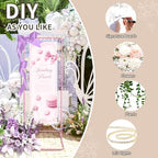 Wedding Welcome Sign Easel Metal Poster Holder Vendor Display Stand - Image 5