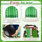 Foilswirl 34 Pieces Football Backdrop Set, Football Arch Backdrop Cover - Image 4