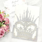 20 sets Laser Cut Crown wedding invitation pockets,Quinceañera Invitations, Sweet 16 Invitations,1 birthday invitations,and etc. - Image 6