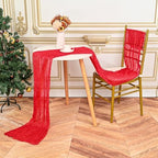 24 Pack Red 10Ft Cheesecloth Table Runner - Image 5