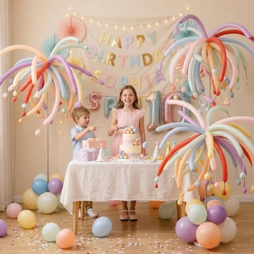 160 Pcs Macaron Balloon Column Stand Kit, 3 Sets Balloon Tower Displays for Birthday, Wedding, Graduation, Bachelor Party Celebration Decorations Supplies - Image 3