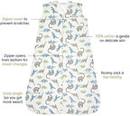 HALO SleepSack, 100% Cotton Wearable Blanket, Swaddle Transition Sleeping Bag, TOG 0.5 - Image 3