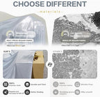10x15FT Silver Sequin Backdrop Curtain Double Sided - Image 5
