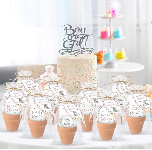 Reallnaive Baby Shower Party Favors Baby in Bloom Envelopes Seed Packets - Image 5