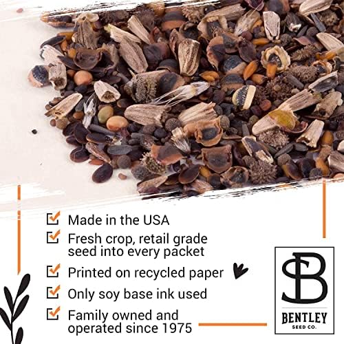 BENTLEY SEED CO. Oh Baby Flower Seeds Packets - Girl/Boy Baby Shower Favors - Pre-Filled, 25 Wildflower Seed Packs for Favor - Eco-Friendly Gift & Babys Guest Giveaways - Non-GMO Seeds - Brown - Image 5