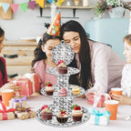 Cake Stand - Celebration Dessert Stand, Cupcake Stand for Baby Shower | Multi-Tier Cake Stand, Space-Saving Dessert Stand, Cupcake Stand Decor - Image 2