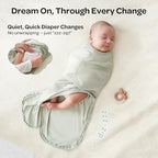 Momcozy Swaddles for Newborns, Quiet Fastener Swaddle for Infant 0-3 Months - Image 5
