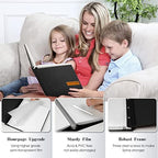 Spbapr Large Photo Album Self Adhesive Magnetic Scrapbook,DIY Scrapbook Album for 4x6 5x7 8x10 Picture,60 Pages Linen Cover Memory Book for Wedding Family Baby Pets, with Metallic Pen and Scraping - Image 3