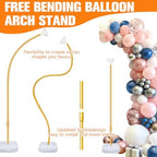 Balloon Arch Kit for Wedding Decoration 9.2FT & 6FT - Gold - Image 2