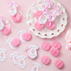 48 Sets Fall Pumpkin Baby Shower Soap Favors Bulk, Pink - Image 6