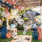 30 Pcs Transparent 3D Bubble Party Decorations, 2 Large Sizes - Image 7