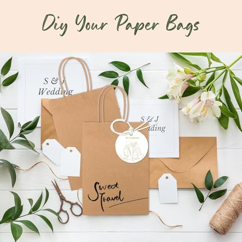 GSSUSA Paper Gift Bags 5.25x3.75x8 Inch 20000 Pack, Valentine's Day Gift Wrap Bags with Handles, Brown Kraft Paper Bag for Small Business, Heavy Duty Bulk, for Birthday Party Favors, Shopping, Retail - Image 6