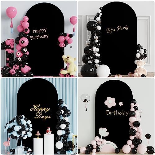 Putros Arch Backdrop Stand and Cover Set, 7.2ft Arch Stand with Black Cover - Image 6