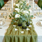 UPBUD Green Glass Bud Vases Set of 12, Mini Flower Vase for Centerpieces - Image 3